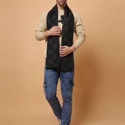 Lebami Checkered Men Muffler image 2