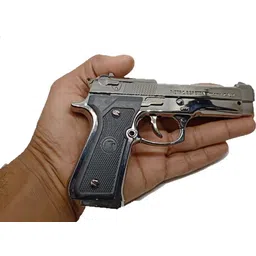 ala flame Premium Metal Essential Refillable U.S.9mm M9 Pistol Pocket Lighter image 5