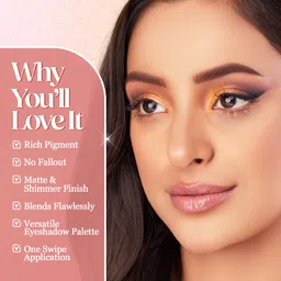 hilary rhoda Soft Glam Eyeshadow Palette | Highly Pigmented & Long Lasting Eyeshadow Palette 15 g image 3