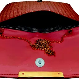 jivon Maroon Women Sling Bag Sling Bag image 4