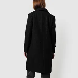 pinacolada Suede Solid Coat For Women image 3