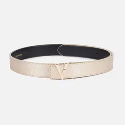 van heusen Women Casual Gold Artificial Leather Belt image 2