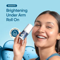 bloom Brightening Underarm Roll - 50ml | Prevents Dark Underarms, Odour & Sweat Deodorant Roll-on - For Women image 2