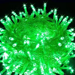 pesca 40 LEDs 11 m Green Steady String Rice Lights image 2