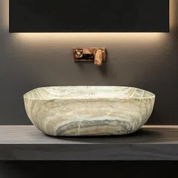 pinoz Premium Designer Ceramic Wash basin (M-RJ-35) (18x13x5)(M35) Glossy Table Top Basin-picture-13