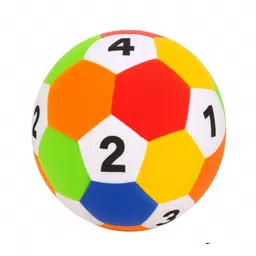 One Two Soft Ball for Little Legs Safe Plush Toy for Toddlers - 30 cm-image-3