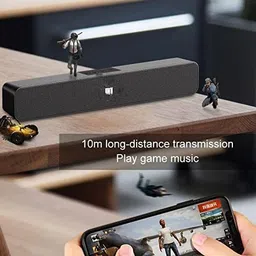 Bxeno Dj Bass Bar Studio Bluetooth Soundbar Moviebar Party Light With High 10 W Bluetooth Soundbar image 5