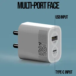 Syska 20 W 3 A Wall Charger for Mobile image 3