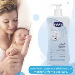 chicco Natural Sensation Body Lotion, Mother’s Womb Like Care, 0m+ image 5
