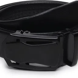 provogue Men Casual Black Artificial Leather Belt image 2