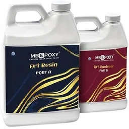 mbepoxy Epoxy Crystal Clear Resin Kit for Jewelry DIY Art Crafts Cast 6KG-picture-14
