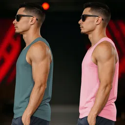 being wanted Pack of 2 Men Vest image 3