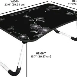 mayko & bayko Foldable Multipurpose Wood Portable Laptop Table image 5