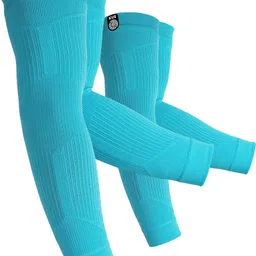 kue Compression Arm Sleeve for UV protection,Cricket,Biking Black S/M 2 Pair Men, Women Compression-picture-20