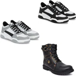 walkivo Men’s Synthetic leather Shoes | Office & Party Wear Lace‑Up Design Lace Up For Men-picture-13