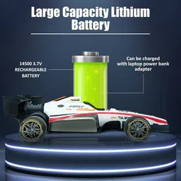 goyal's High Speed Rc Car Remote Control Smoke Spray 2Wd F1 Car for Boys| image 2