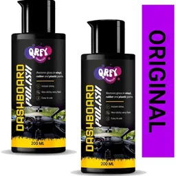 qrfy Liquid Car Polish for Dashboard, Exterior, Bumper, Headlight, Metal Parts, Windscreen, Tyres image 1