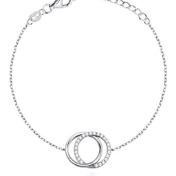 shrivas Sterling Silver Zircon Sterling Silver Bracelet-picture-26