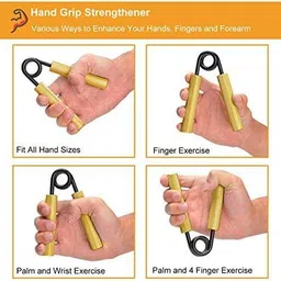 f five Ajustable Hand Grip for Men & Women|Hand Grip Strengthe & Skipping Rope Fitness Accessory Kit Kit image 4