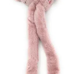 lr fashion Bunny Earmuffs with Moving Jumping Rabbit Ears Headbands Winter Dark pink Ear Muff-picture-10