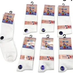 Dolphinhankies White Uniform Sock-picture-11
