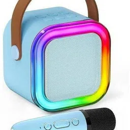 4uonly Mini Portable Bluetooth Speaker with Microphone YTR19 5 W Bluetooth Laptop/Desktop Speaker-picture-12