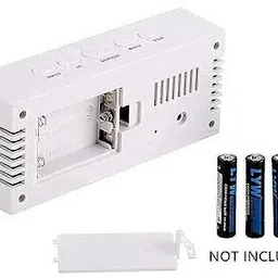 kh store Digital White Clock image 5