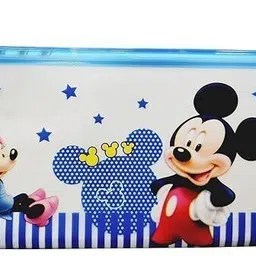 toxen 30pc Cartoon Plastic Stationery Zip Pouch cartoon Art Plastic Pencil Box image 2