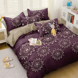 chhilakiya Cotton Double Flat 210 TC Abstract Bedsheet-picture-10