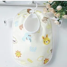 aktraders Baby Boys & Girls Waterproof-Quick Dry, Pack Of 1 Fleece Bib For 0 To 12 Months image 1