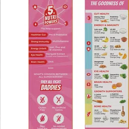 good monk Superheroes Milk Mix (Strawberry) - Boosts Energy & Immunity for Kids (5+ Years) image 4