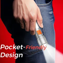 ziddjeet X432 Portable LED Flashlight – Powerful, Long Battery, Ideal for Hiking & Travel Torch image 5