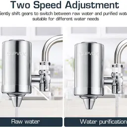 serplex Faucet Filter Water Tap Water Filter for Sink 304 Stainless Steel Faucet Water Tap Mount Water Filter image 3