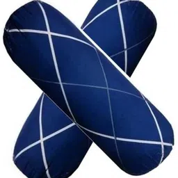 vyomfit Round Microfibre Geometric Bolster Pack of 2 image 1