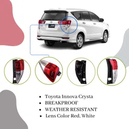 apsmotiv Tail Lights Assembly Suitable for Toyota Innova Crysta Right Side Car Dash Indicator Lamp image 2
