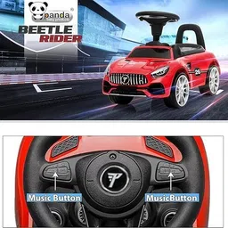 panda baby products Beetle Plus 01 Car Non Battery Operated Ride On image 5