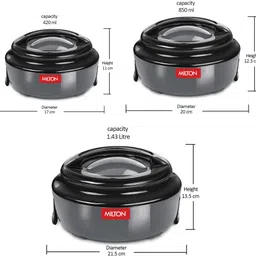 milton ERNESTO JR. Thermoware Casserole Set image 4