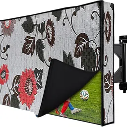 DADADEALS Dustproof Printed LED, LCD TV Cover32 inch | for 32 inch Thomson, KODAK, Sony, Samsang, Mi Led TV Cover - TV_white patti-picture-16