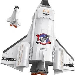 Space Shuttle Rocket Launch Building Blocks Set 359Pcs Lego Compatible Brick Toy-image-36