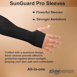 singate Nylon Arm Sleeve For Men & Women image 2