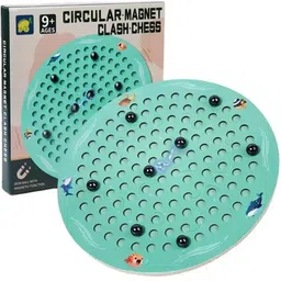 kumaravel Magnet Clash Chess Game - (20 Magnetic Balls) Magnetic Stones Family Games Strategy & War Board Game-picture-13