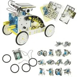 babuniya 14 in 1 Educational learning Solar Robot Kit for Old Boys and Girls image 2
