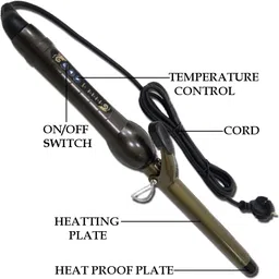 WOKJ Girls Hair Curling Machine For Long Time Curl and Smooth Hair Electric Hair Curler image 3