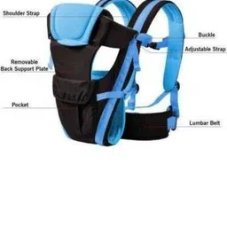 dream choice Baby Carrier 4-in-1 Adjustable Kangaroo Style Front Facing Baby Carrier (Firozi) Baby Carrier image 2