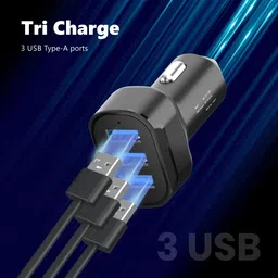 portronics 17 W Turbo Car Charger image 2