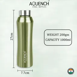 aquench Stainless Steel Water Bottle Tag 1000 ml Bottle 1000 ml Flask image 2