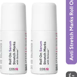 Cos-IQ Stretch Marks Removal Roll-On Serum with Striover and Retinol, Scar Removal, Uneven Skin Tone, All Skin Types (40ml x 2)-picture-10