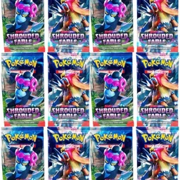 gift collection 96 PCS Of Pokemon Scarlet & Violet Shrouded Fable Super Rare Booster Cards Game-picture-16