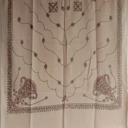 Kashmiri queen Cashmere, Wool Printed, Solid Women, Men Shawl-picture-12