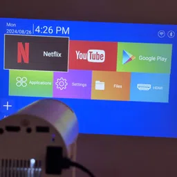 yantramart 8500 lm LED Corded Mobiles Portable Projector image 5